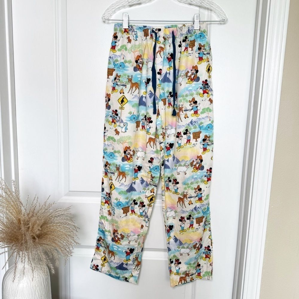 Peter Alexander x Disney Mickey Mouse Cotton Pajama Pants Western PJ Bottoms XS